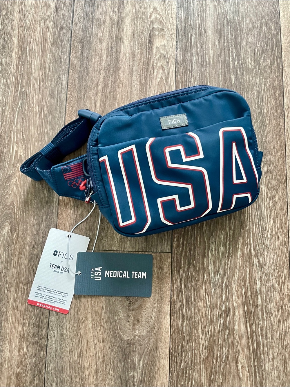 FIGS x Team USA Belt Bag (Color: Team USA Blue)